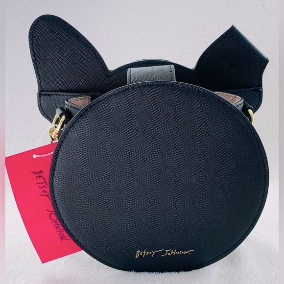 Betsey Johnson Sparkle Sunglasses Dog Pup Crossbody bag - Picture 4 of 12